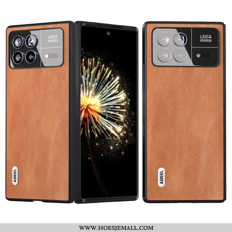 Hoesje Xiaomi Mix Fold 3 Abeel Ledereffect