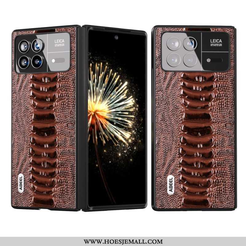 Hoesje Xiaomi Mix Fold 3 Krokodileffect Abeel