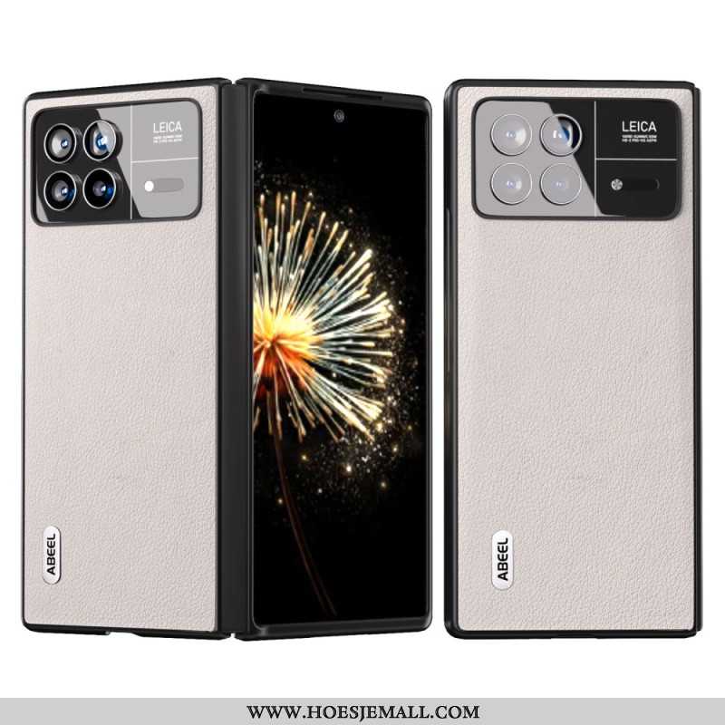 Case Hoesje Xiaomi Mix Fold 3 Telefoonhoesje Leerstijl