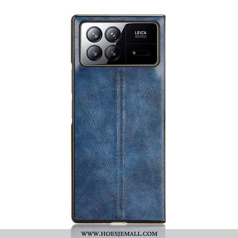 Hoesje Xiaomi Mix Fold 3 Retro Leereffect