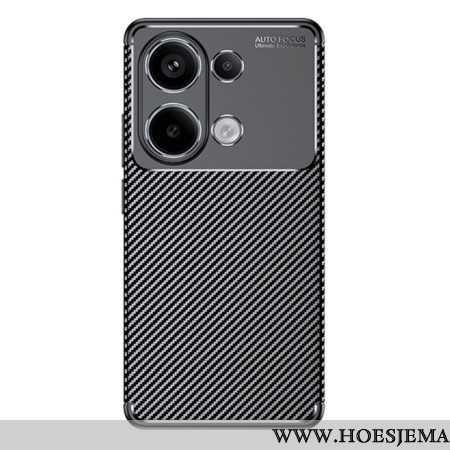 Hoesje Xiaomi Redmi Note 13 4g Flexibele Koolstofvezel