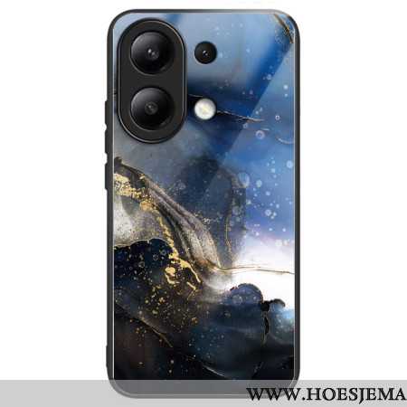 Cover Hoesje Xiaomi Redmi Note 13 4g Telefoonhoesje Gehard Glas Zwart Blauw Goud