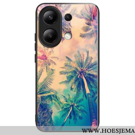 Hoesje Xiaomi Redmi Note 13 4g Palmboom Gehard Glas