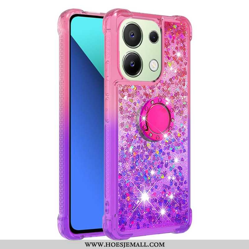 Cover Hoesje Xiaomi Redmi Note 13 4g Telefoonhoesje Glitterringhouder