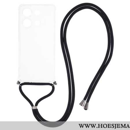 Hoesje Voor Xiaomi Redmi Note 13 4g Transparant Koord