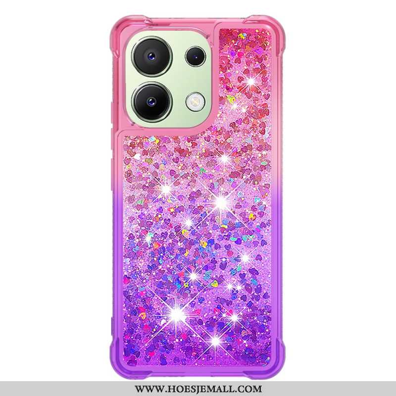 Cover Hoesje Xiaomi Redmi Note 13 4g Telefoonhoesje Glitterverloop