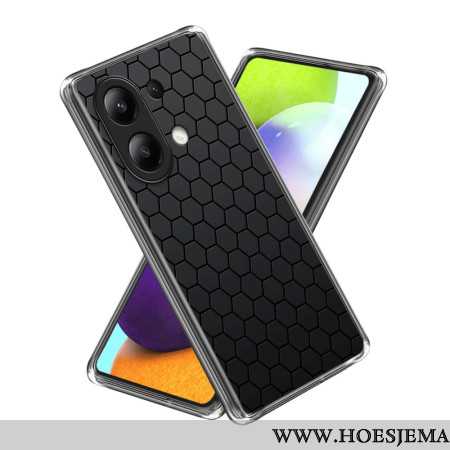 Hoesje Xiaomi Redmi Note 13 4g Honingraatpatroon Bescherming Hoesje