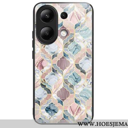 Hoesje Xiaomi Redmi Note 13 4g Mooi Marmeren Gehard Glas