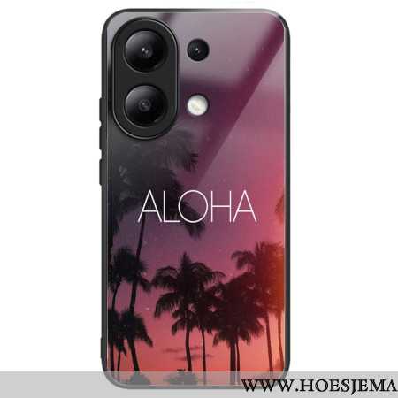 Hoesje Xiaomi Redmi Note 13 4g Aloha Gehard Glas