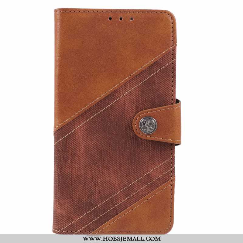 Flip Case Leren Xiaomi Redmi Note 13 5g Bi-textuur