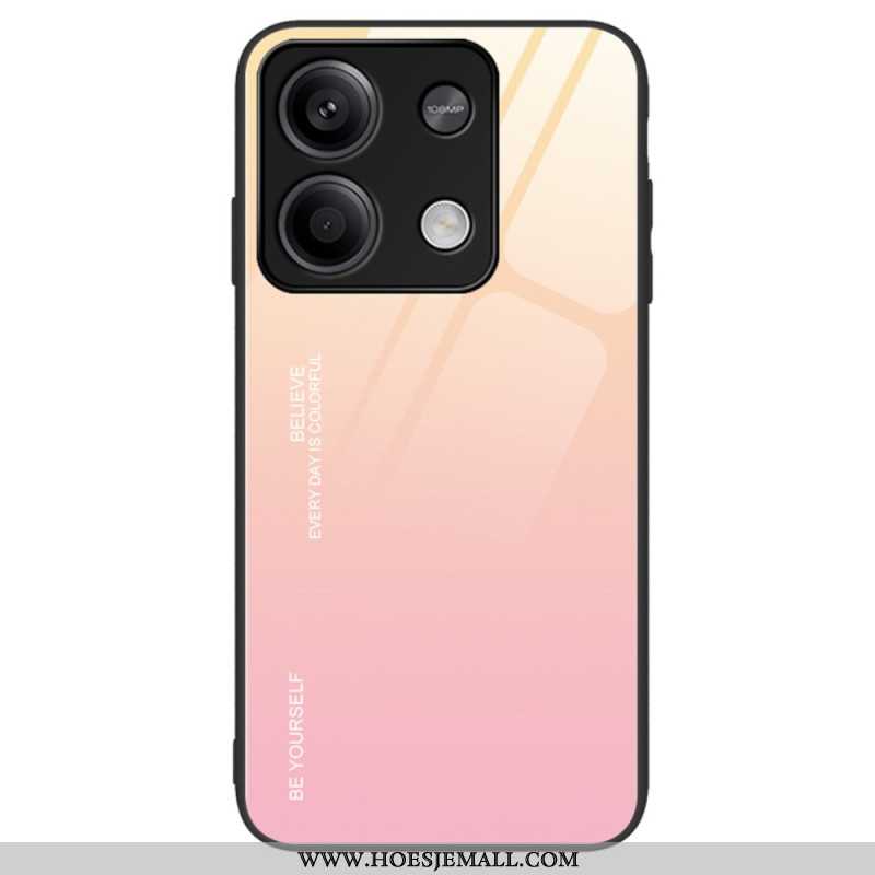 Hoesje Voor Xiaomi Redmi Note 13 5g Kleur Gehard Glas