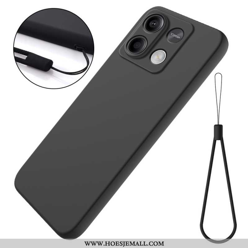 Hoesje Xiaomi Redmi Note 13 5g Vloeibare Siliconen Band Bescherming Hoesje