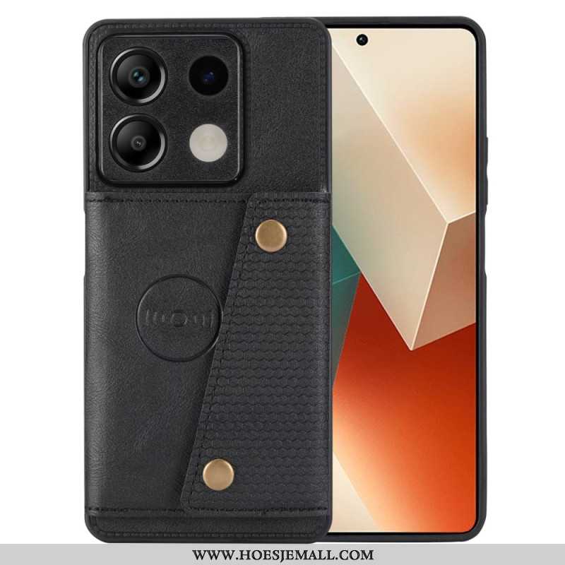 Hoesje Xiaomi Redmi Note 13 5g Kaarthouder Met Leereffect