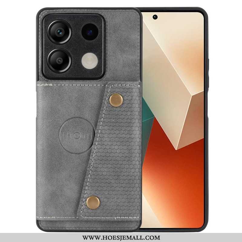 Hoesje Xiaomi Redmi Note 13 5g Kaarthouder Met Leereffect