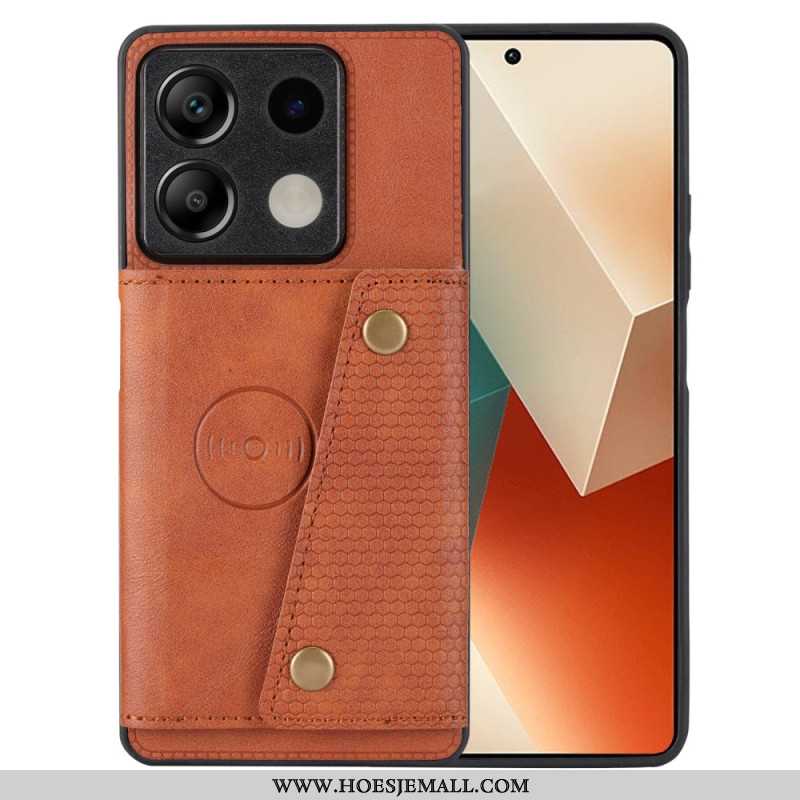 Hoesje Xiaomi Redmi Note 13 5g Kaarthouder Met Leereffect