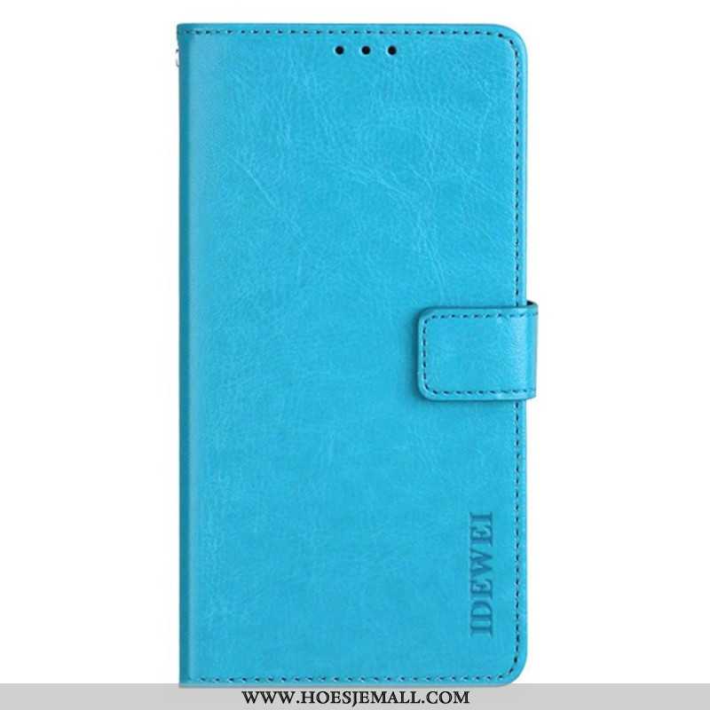 Leren Hoesje Voor Xiaomi Redmi Note 13 5g Ledereffect Idewei