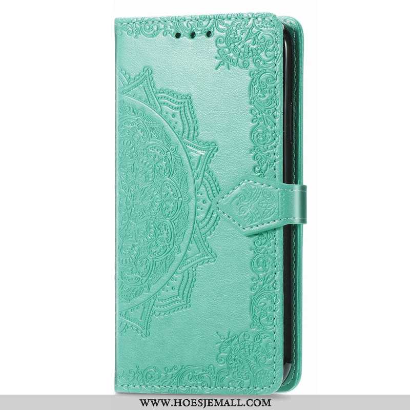 Folio-hoesje Xiaomi Redmi Note 13 5g Telefoonhoesje Barok Mandala Met Riempje