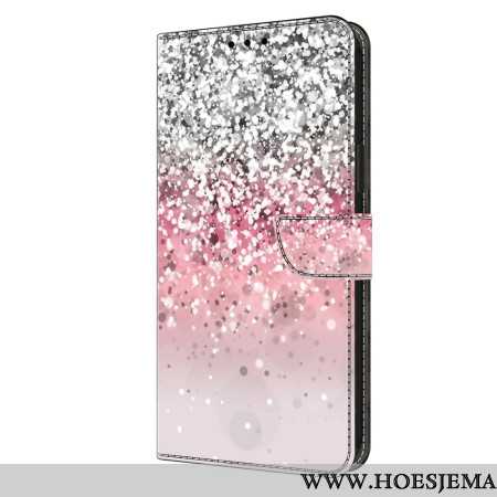 Folio-hoesje Xiaomi Redmi Note 13 5g Telefoonhoesje Verloopglitter