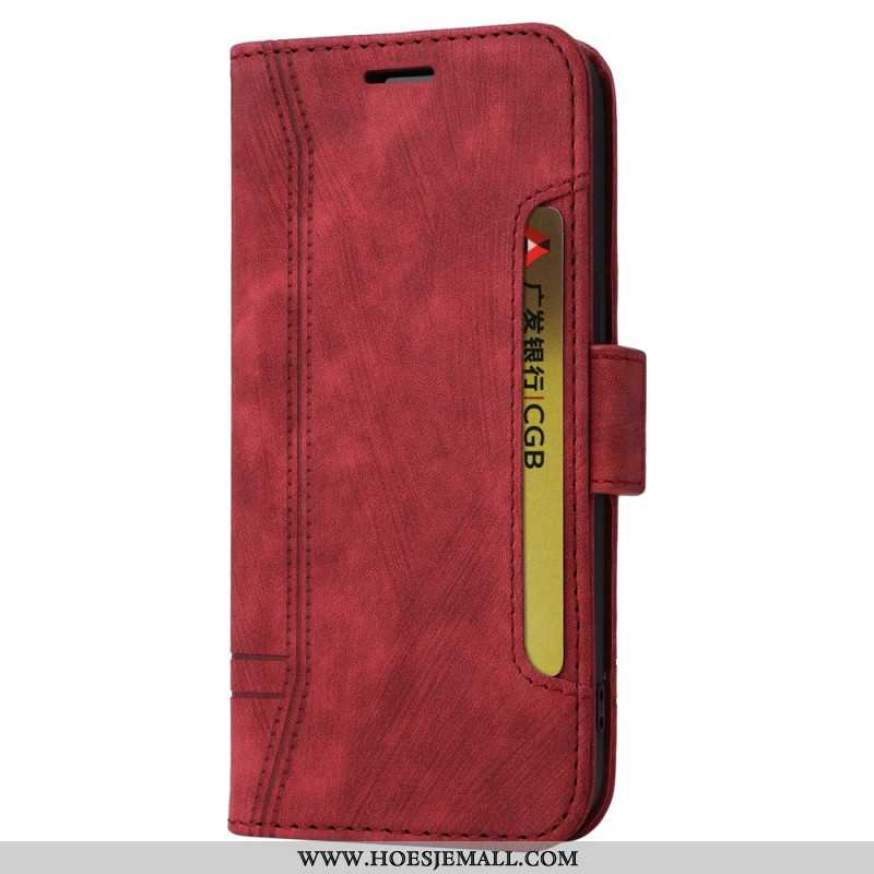 Flip Case Leren Xiaomi Redmi Note 13 5g Leerstijl Betopnice