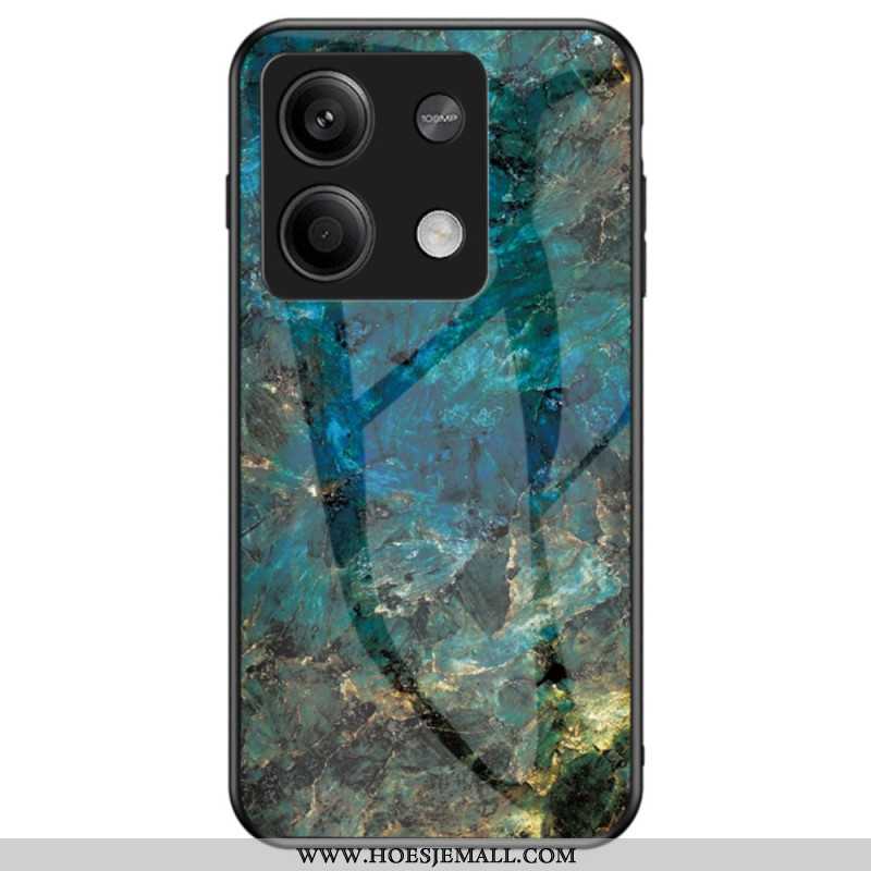 Hoesje Voor Xiaomi Redmi Note 13 5g Marmer Gehard Glas