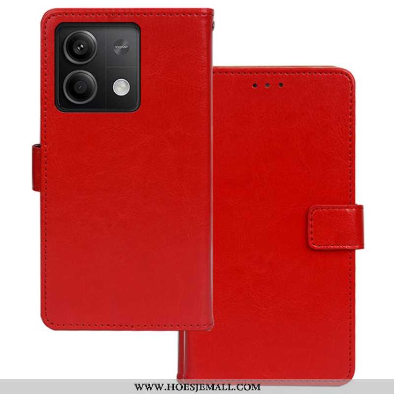 Folio-hoesje Xiaomi Redmi Note 13 5g Kunstleer Idewei