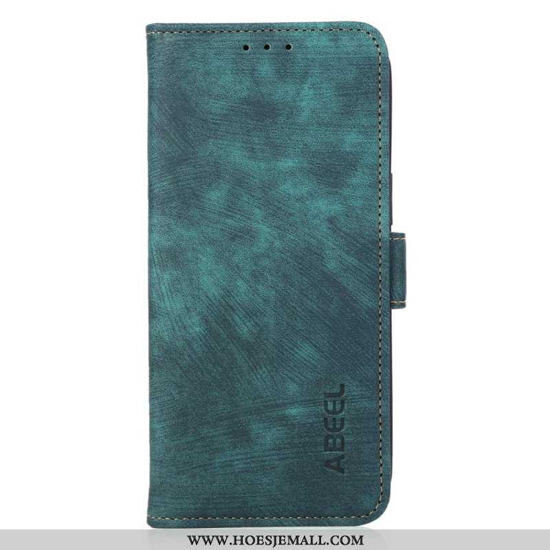 Leren Hoesje Xiaomi Redmi Note 13 5g Retro Abeel Bescherming Hoesje