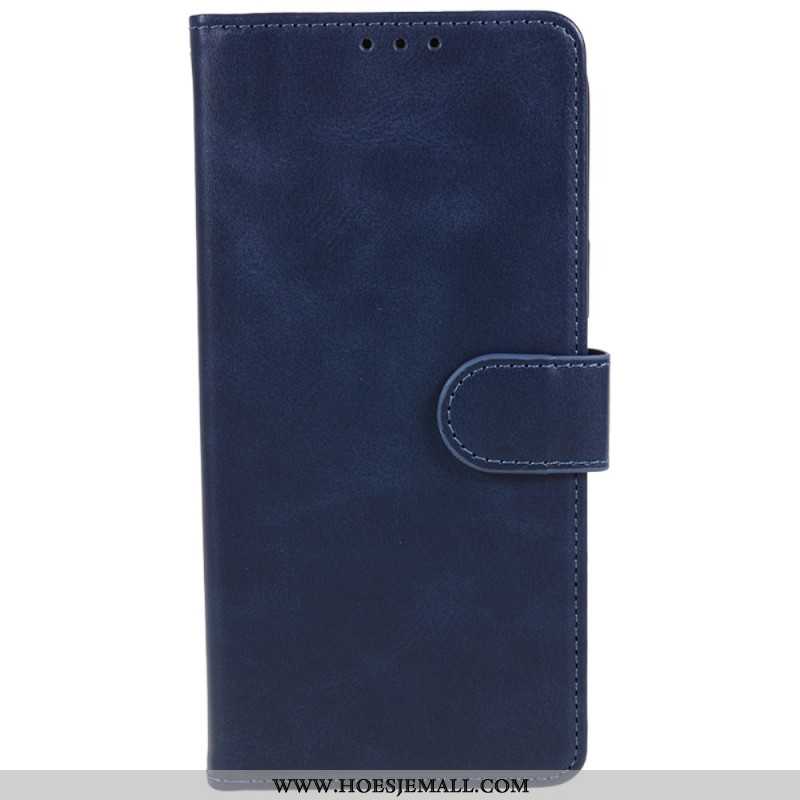 Flip Case Leren Xiaomi Redmi Note 13 5g Ledereffect Met Riem