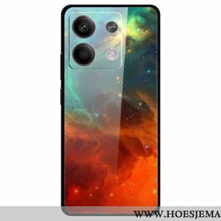 Hoesje Xiaomi Redmi Note 13 5g Gekleurd Hemels Gehard Glas Bescherming Hoesje