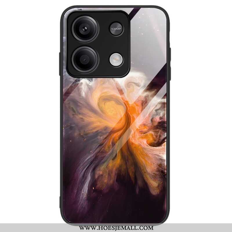 Hoesje Voor Xiaomi Redmi Note 13 5g Gehard Glas Met Marmerpatroon