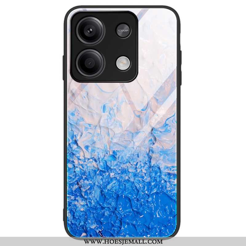 Hoesje Voor Xiaomi Redmi Note 13 5g Gehard Glas Met Marmerpatroon