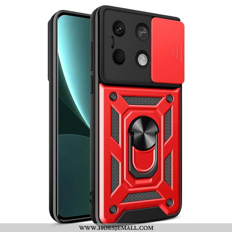 Hoesje Voor Xiaomi Redmi Note 13 5g Steunring En Schuifbescherming Voor Lens