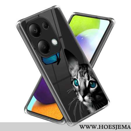 Hoesje Xiaomi Redmi Note 13 Pro 4g Kat En Vlinder