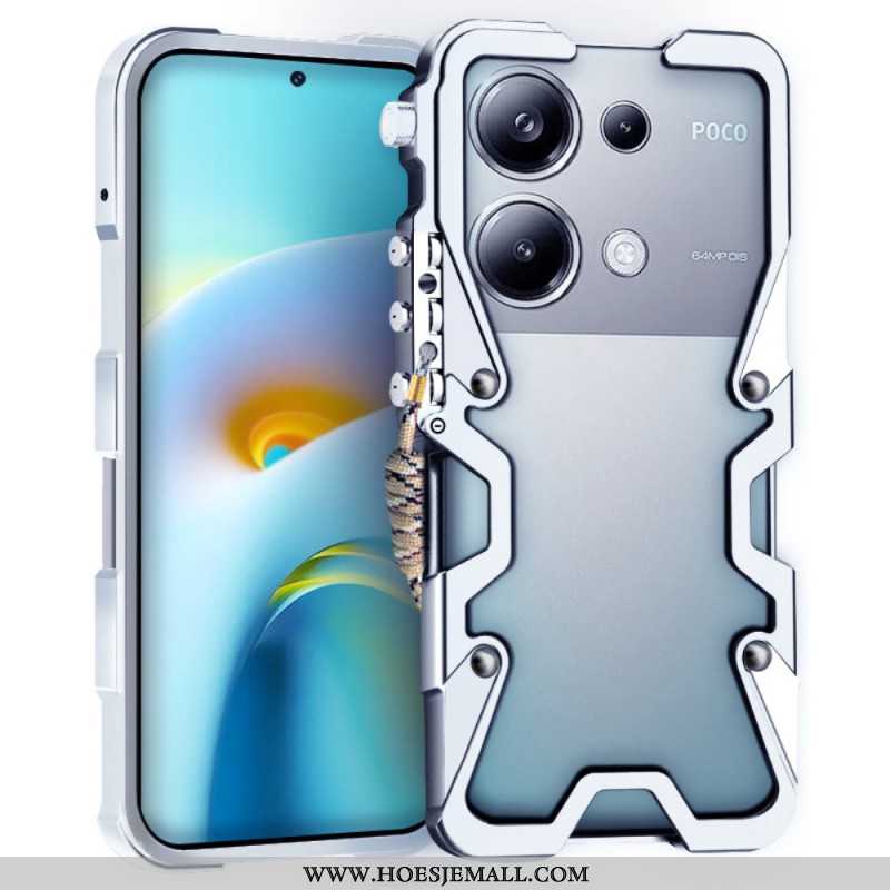 Hoesje Xiaomi Redmi Note 13 Pro 4g Aluminiumlegering Met Mechanische Arm