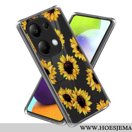 Hoesje Voor Xiaomi Redmi Note 13 Pro 4g Zonnebloempatroon