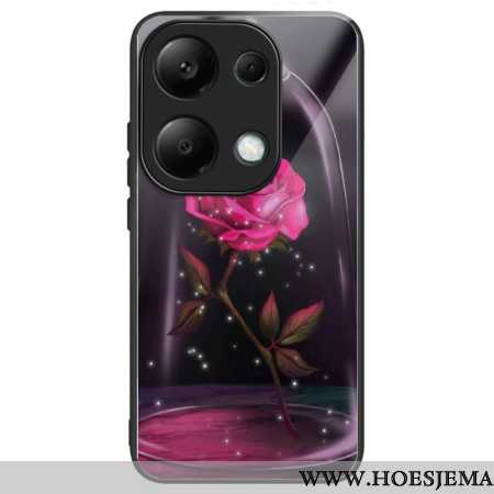 Hoesje Xiaomi Redmi Note 13 Pro 4g Roze Gehard Glas