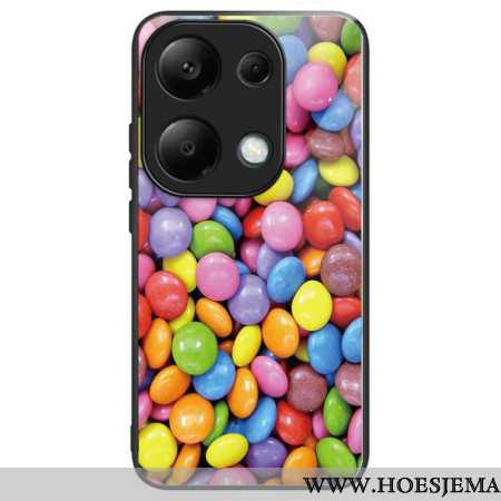 Case Hoesje Xiaomi Redmi Note 13 Pro 4g Telefoonhoesje Snoep Van Gehard Glas