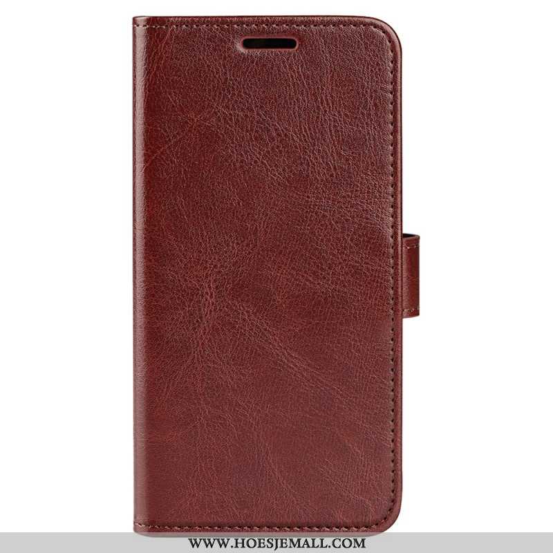 Leren Hoesje Xiaomi Redmi Note 13 Pro 4g Vintage Lederen Stijl Bescherming Hoesje