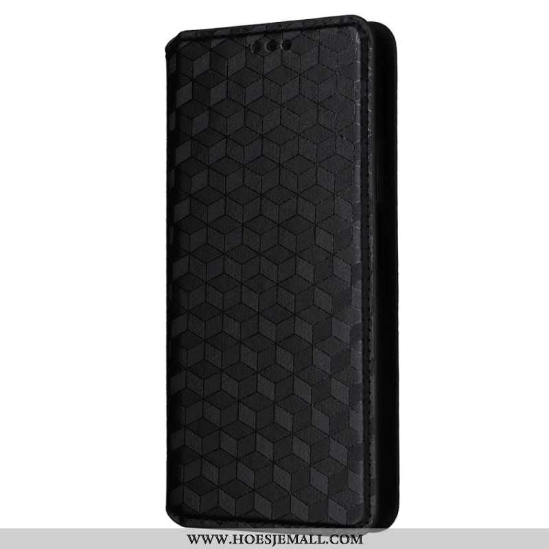 Folio-hoesje Xiaomi Redmi Note 13 Pro 4g Telefoonhoesje Ruitpatroon