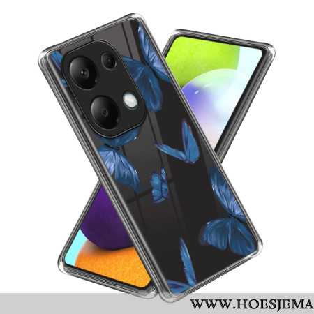 Hoesje Xiaomi Redmi Note 13 Pro 4g Blauwe Vlinders