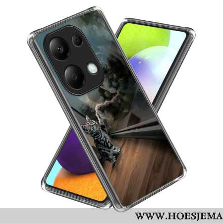 Hoesje Xiaomi Redmi Note 13 Pro 4g Spiegel Cat Bescherming Hoesje