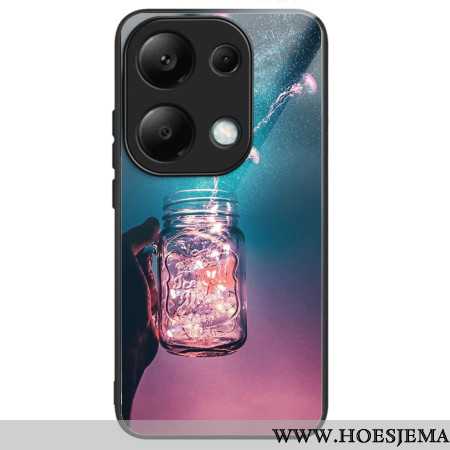 Hoesje Xiaomi Redmi Note 13 Pro 4g Kwallen Van Gehard Glas In Een Flesje