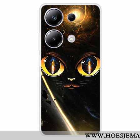 Hoesje Xiaomi Redmi Note 13 Pro 4g Kattenogen Bescherming Hoesje