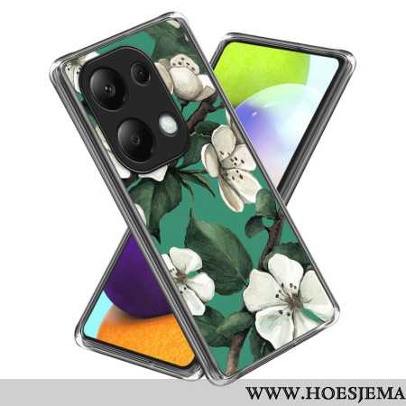 Hoesje Xiaomi Redmi Note 13 Pro 4g Witte Bloemen