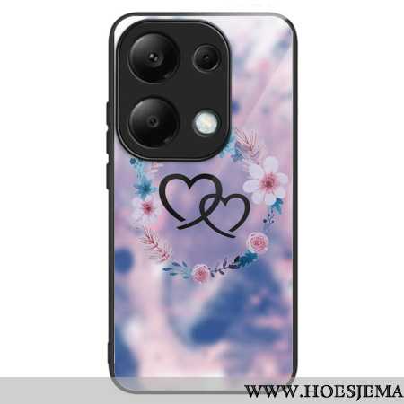 Hoesje Xiaomi Redmi Note 13 Pro 4g Hart Tot Hart Behuizing Van Gehard Glas Bescherming Hoesje