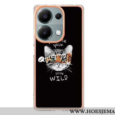 Hoesje Xiaomi Redmi Note 13 Pro 4g Kat En Tijger Bescherming Hoesje