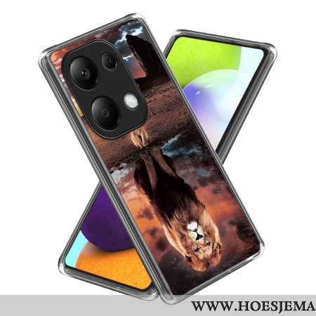 Hoesje Xiaomi Redmi Note 13 Pro 4g Leeuwendroom Bescherming Hoesje