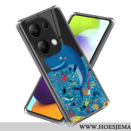 Hoesje Xiaomi Redmi Note 13 Pro 4g Walvispatroon Bescherming Hoesje