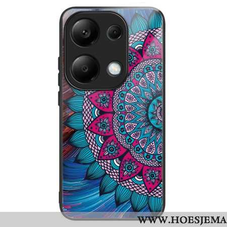 Case Hoesje Xiaomi Redmi Note 13 Pro 4g Telefoonhoesje Mandala Gehard Glas