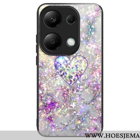 Hoesje Xiaomi Redmi Note 13 Pro 4g Hartglitter Van Gehard Glas