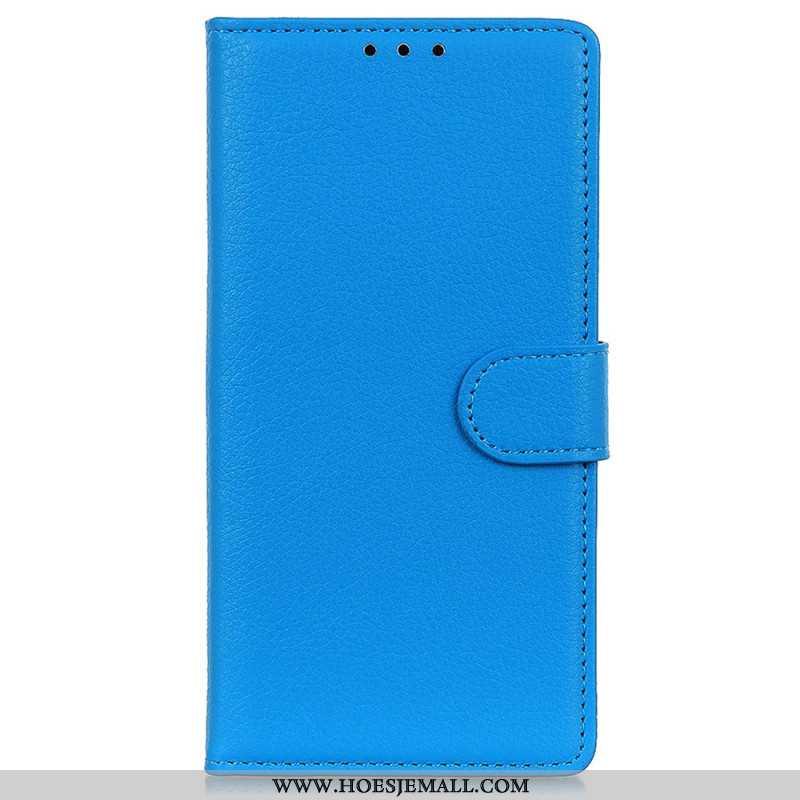 Leren Hoesje Xiaomi Redmi Note 13 Pro 4g Traditioneel Kunstleer Bescherming Hoesje